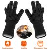 BBQ Gloves 1472Ã‚Â°F Heat Resistant Grill Gloves Anti-slip Carbon Fiber BBQ Gloves