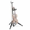 5 Core Violin Stand with Bow Holder Adjustable Heavy Duty Cello Banjo Mandolin Holder