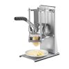 French Fry Cutter, Commercial Vegetable Chopper with 4 Blades - 1/4", 3/8", 6-Wedge Slicer & Apple Corer - Wall Mount Stainless Steel Potato Cutter