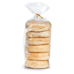 Clear Gusseted Poly Bags (5x4x18in) - 1 Mil Thickness
