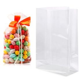 Clear Gusseted Poly Bags (6x3x15in) - 1 Mil Thickness