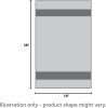 Kitchen Towel 4-Pack Set, Grey/White, 16"x26"